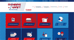 Desktop Screenshot of moehring-hanft.de